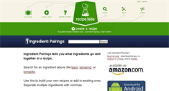 Desktop Screenshot of ingredientpairings.com